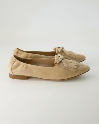 Terry JEANINE-05 Ballerinas in Beige