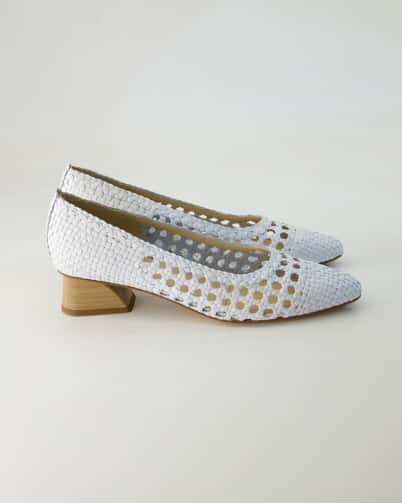 Brunate 32378 Klassische Pumps in Weiß
