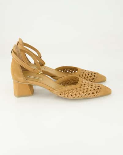 Paul Green 3856 Slingpumps in Braun