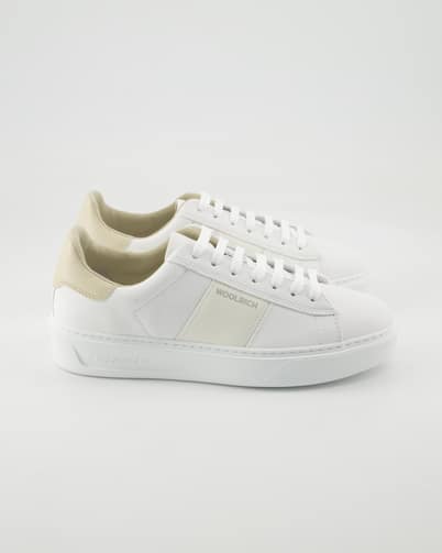 Woolrich Classic Court Sneaker low in Weiß