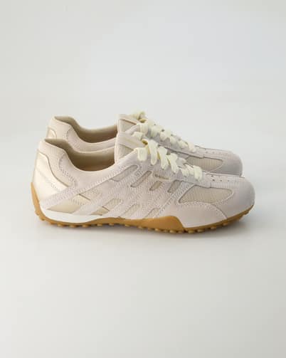 Geox D Snake Original Sneaker low in Beige