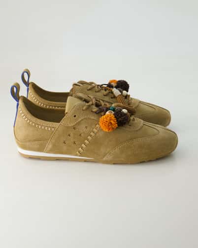 Andrea Puccini 7008E Klassische Schnürschuhe in Beige