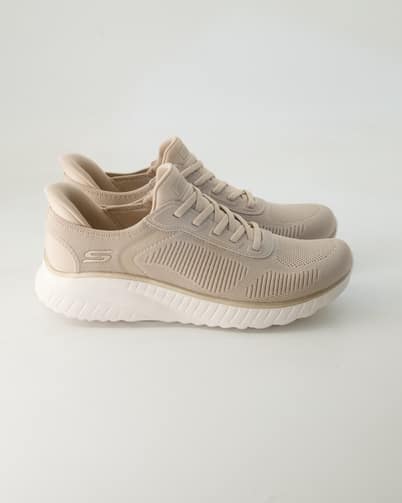 Skechers 117497 Slip On Sneaker in Beige