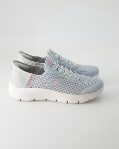 Skechers 124836 Slip On Sneaker in Grau