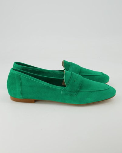Terry Abete Slipper in Grün