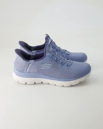 Skechers 150284 Slip On Sneaker in Blau