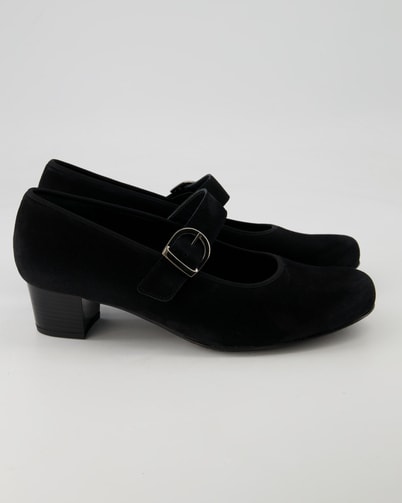 Semler Cleo Trachtenschuhe in Schwarz