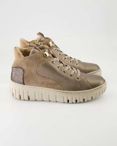 Waldläufer Livia Schnürstiefeletten in Bronze