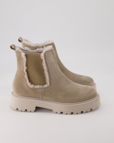 Kennel & Schmenger Power Chelsea Boots in Beige