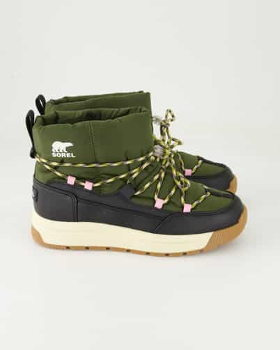 Sorel Whitney III Slip-On WP Schnürstiefeletten in Grün