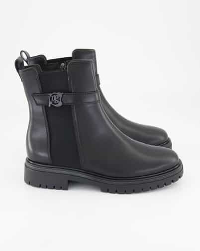 Paul Green 8191-006 Klassische Stiefeletten in Schwarz