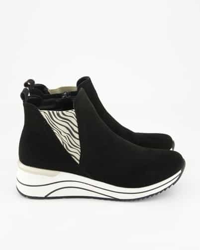 Remonte D0T75-03 Klassische Stiefeletten in Schwarz