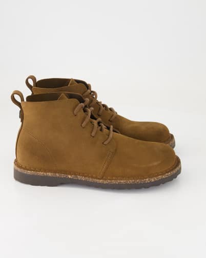 Birkenstock Uppsala Mid Veloursleder Schnürstiefeletten in Braun