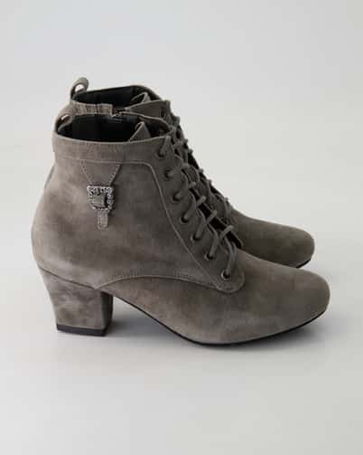 Hirschkogel 3000206/032 Trachtenschuhe in Grau