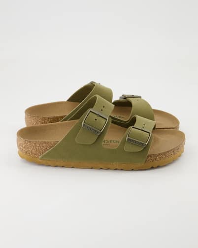 Birkenstock Arizona Kids Birko-Flor Hausschuhe in Grün