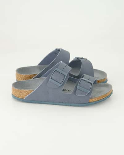 Birkenstock Arizona Kids Birko-Flor Hausschuhe in Grau