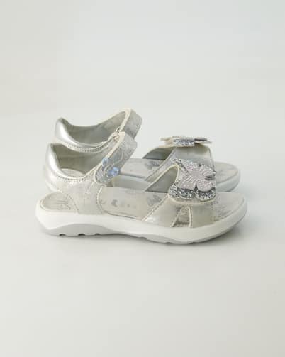 Lurchi Farfalla Sandalen in Silber