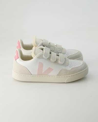 Veja Small V-90 Klettschuhe in Beige