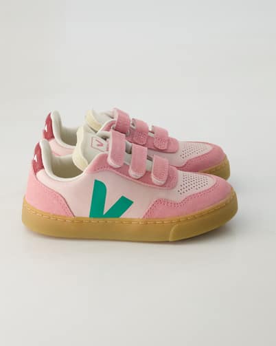 Veja Small V-90 Klettschuhe in Rosa