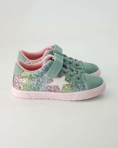 Lurchi Bine Klettschuhe in Grün