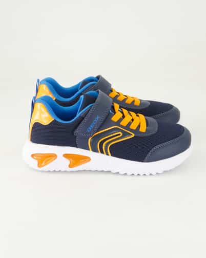 Geox J Assister Boy Klettschuhe in Blau