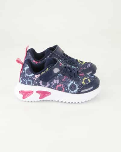 Geox J Assister Girl Klettschuhe in Blau
